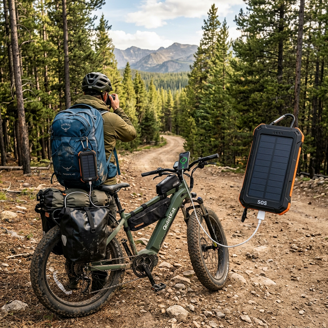 Blog Hero - Rugged E-Bike with Solar Setup