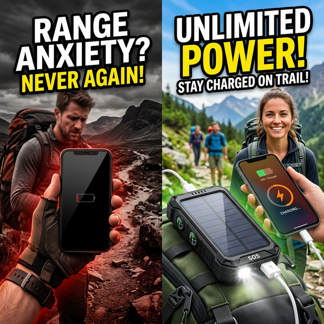 Podcast Thumbnail - Range Anxiety vs E-Bike Freedom