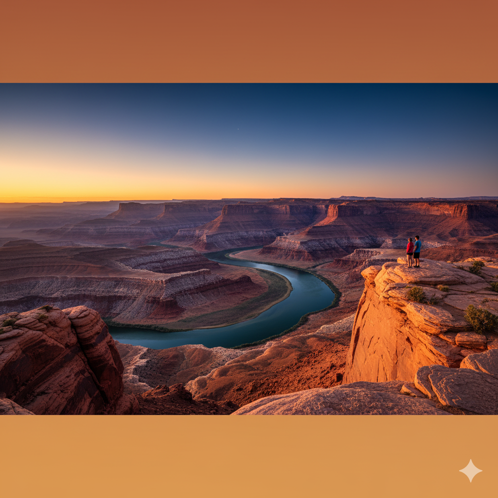 Red Rock Canyon at Dead Horse Point State Park, Utah 