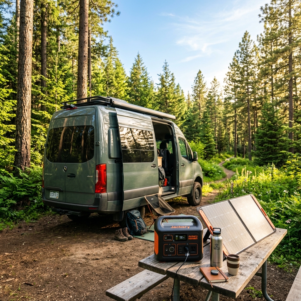 Off-Grid Solar Power Setup for Eco Travel