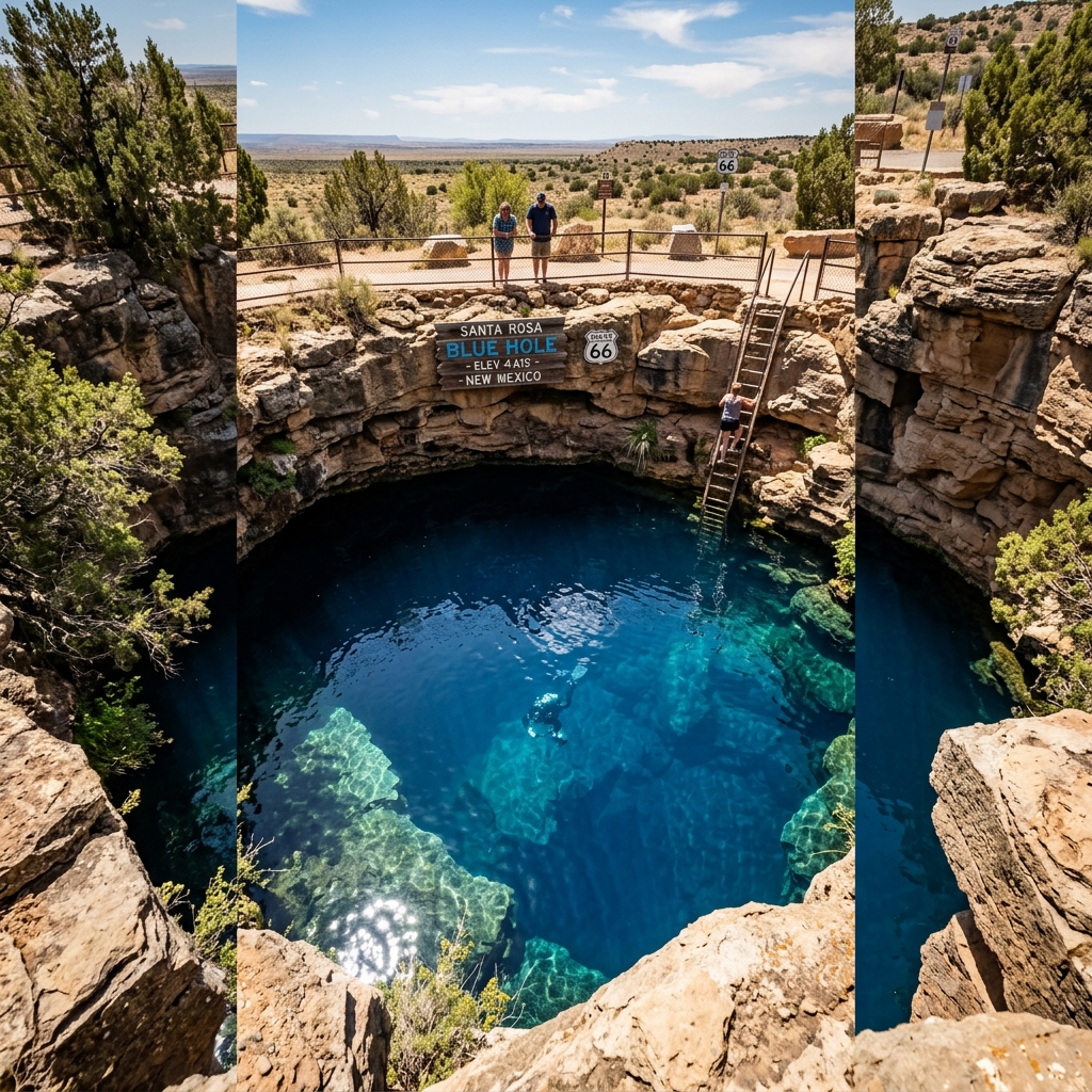 Blue Hole State Park, Route 66 Centennial Pin