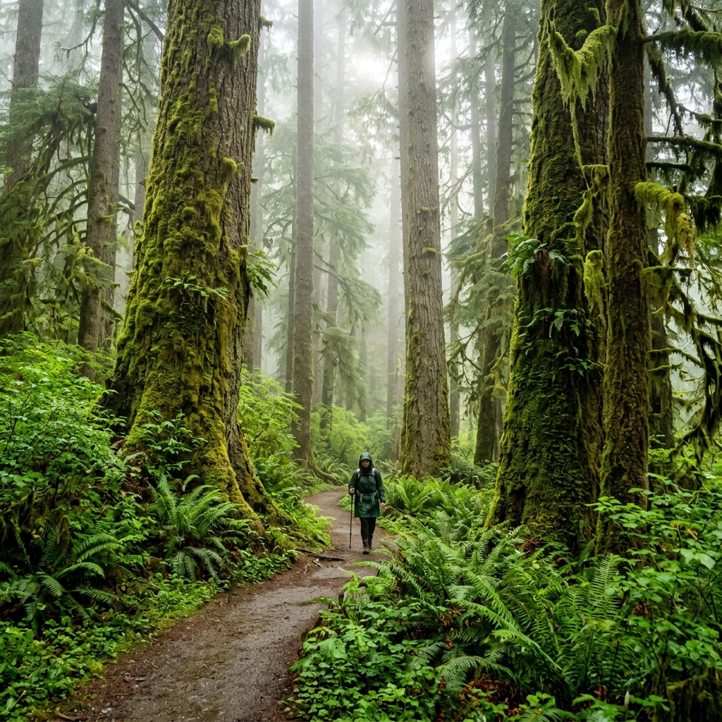 Olympic National Park, WA Mapper Coin Location